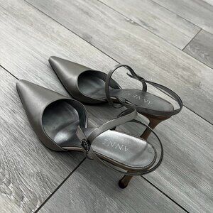 Anne Klein Silver Pumps